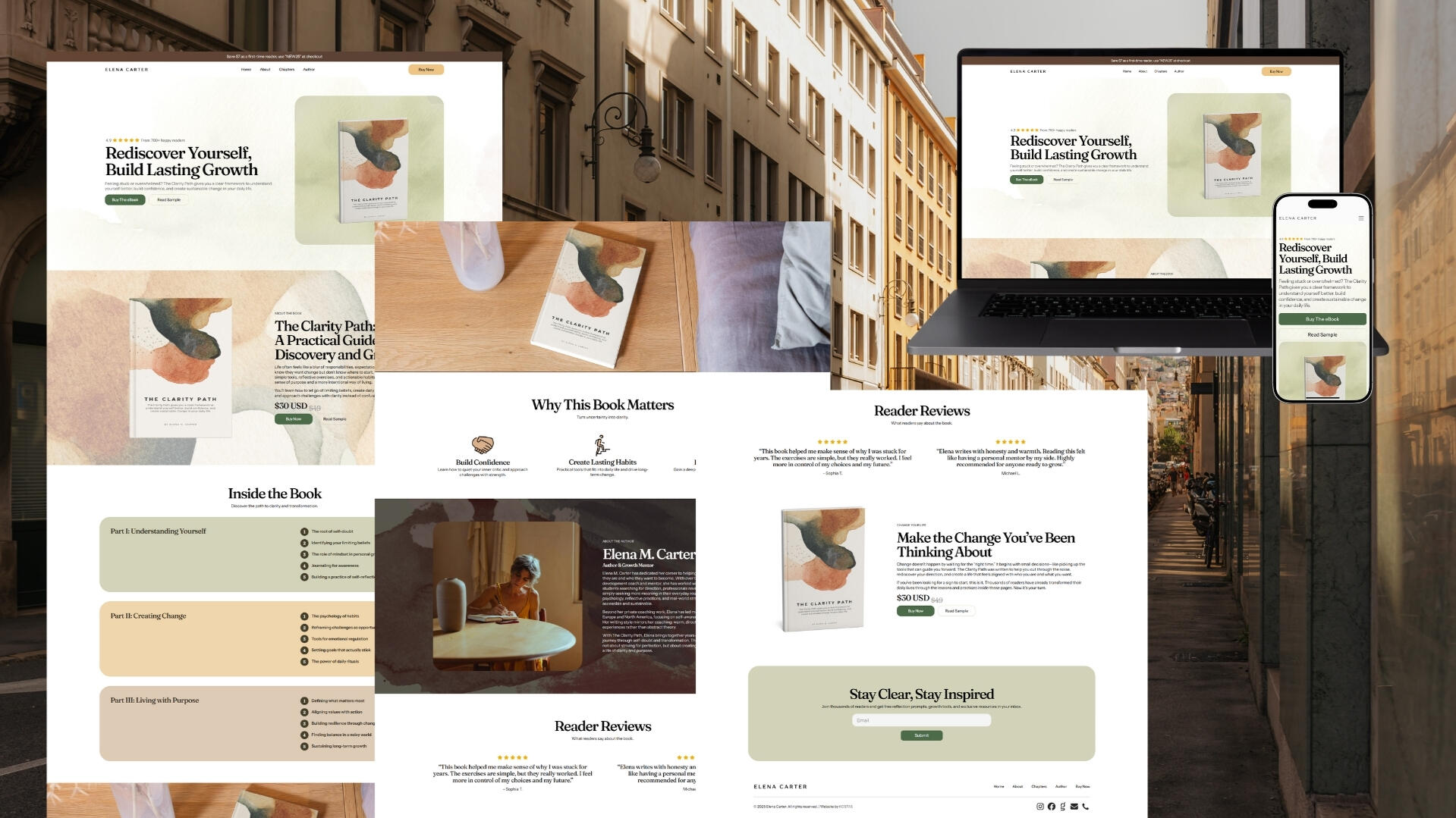 Aesthetic and minimal websites