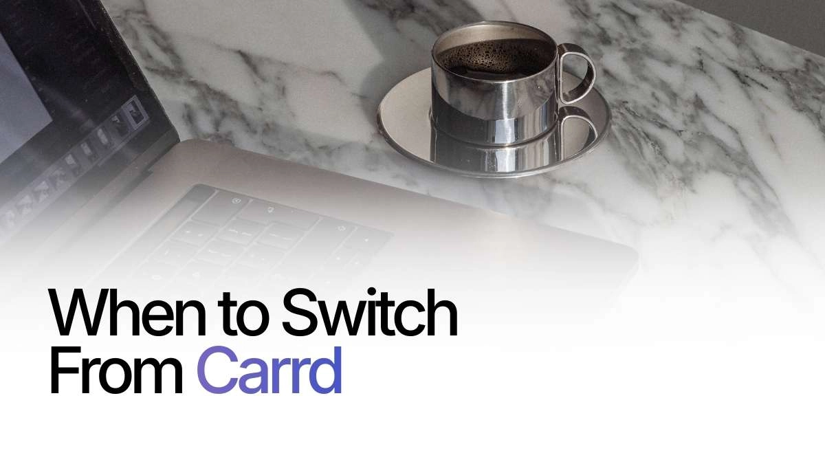 When to Switch from Carrd to Something Bigger