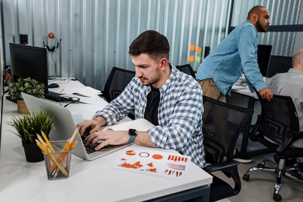 Minimal one-page website created with Carrd for a niche startup