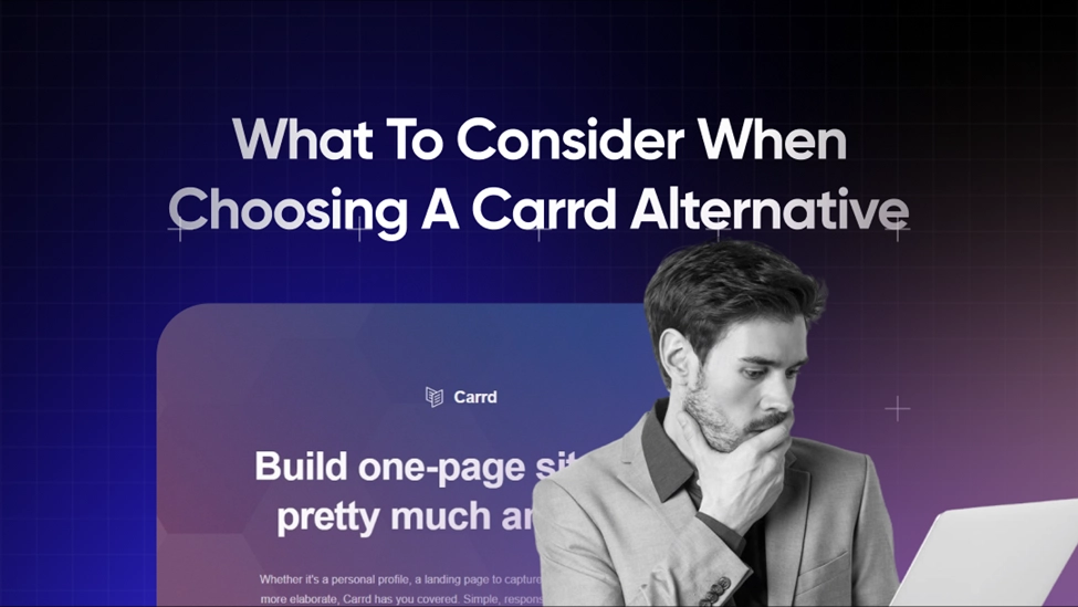 Why Carrd is the right choice for building a new website easily and affordably