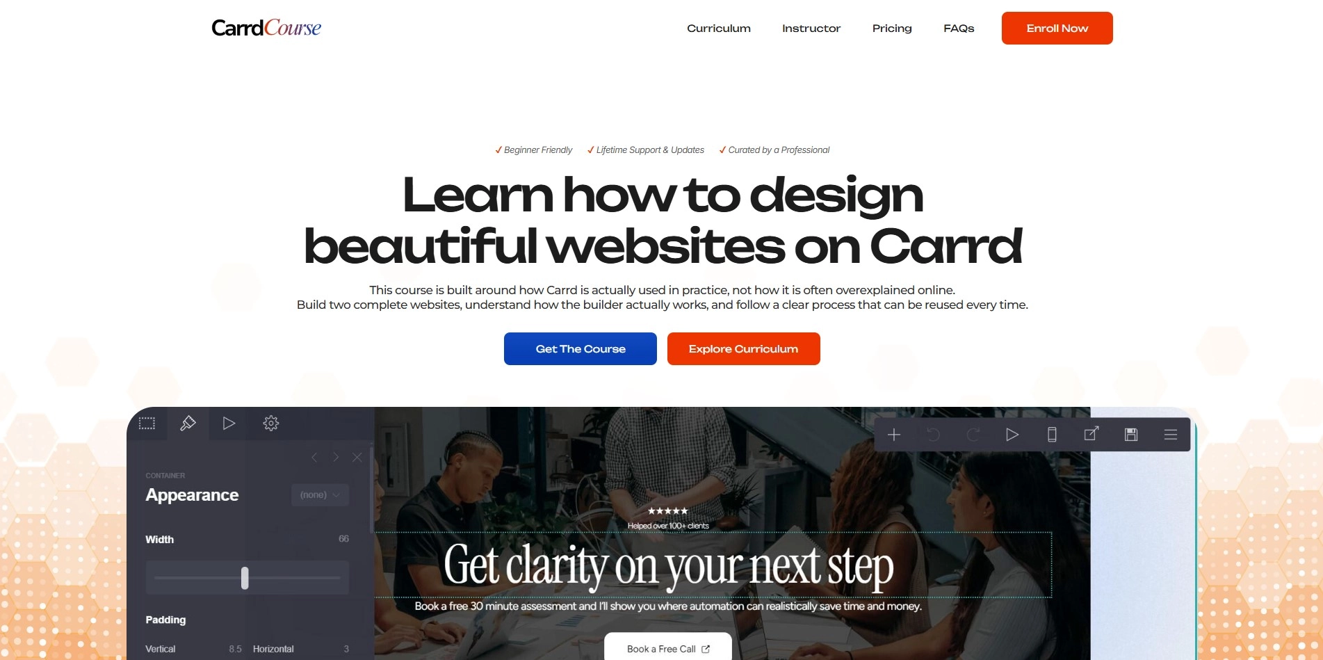 Learn carrd course